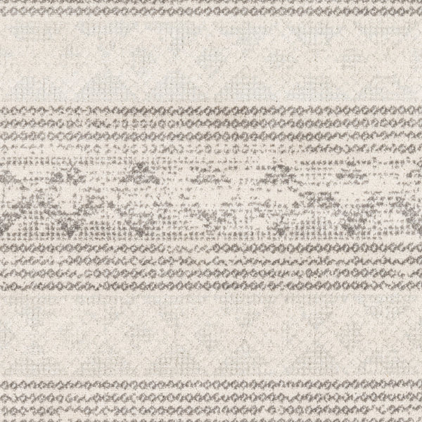 Union Rustic Matthew Distressed Global Inspired Gray Area Rug & Reviews